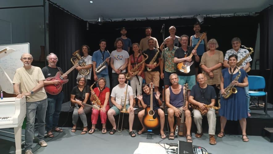 photo de la presse pour le stage